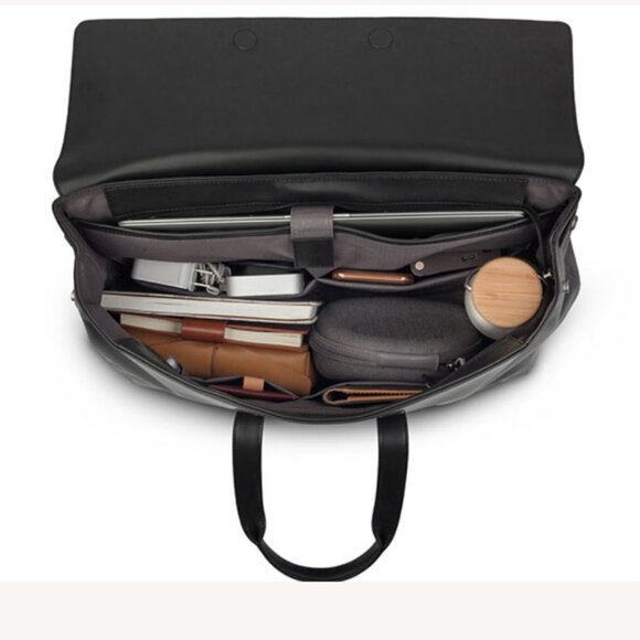 MOSHI TREYA BLACK CONVERTIBLE SATCHEL/BACKBACK - Picture 8 of 11